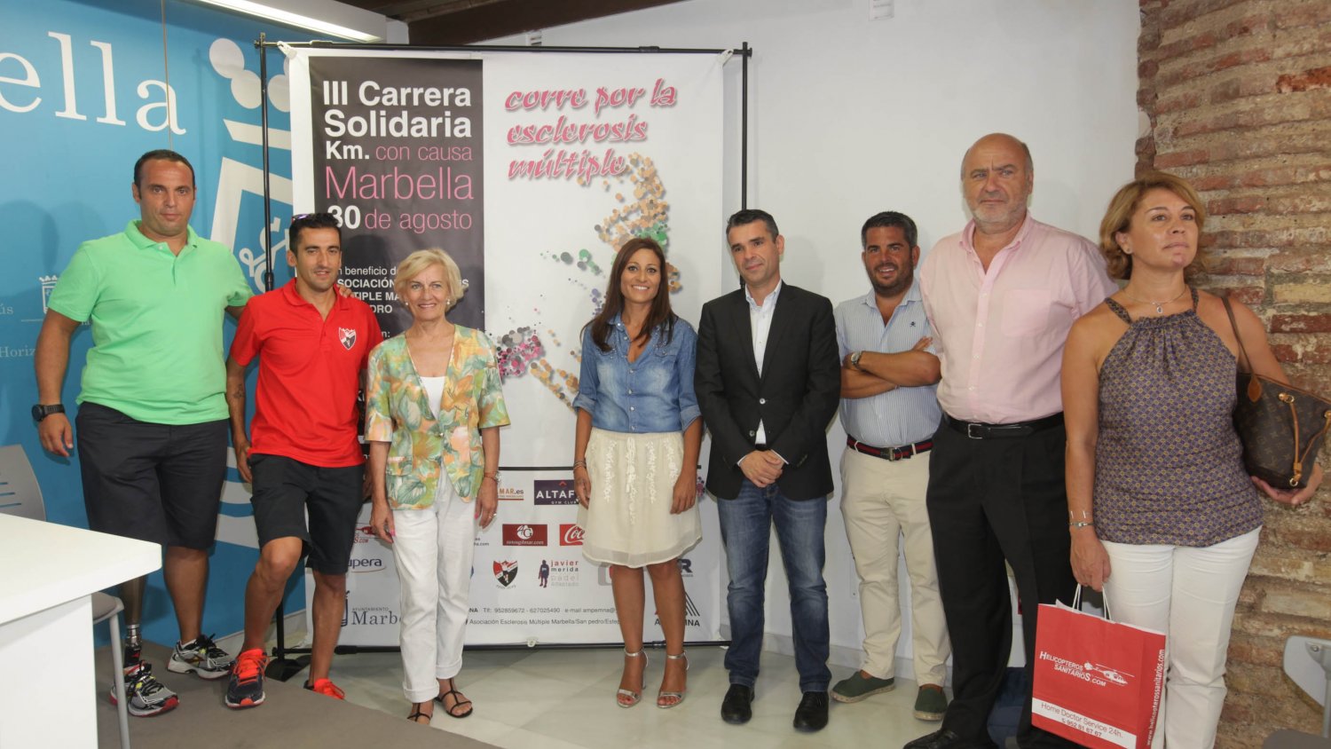 Marbella celebra una carrera solidaria a favor de la Asociación de Esclerosis Múltiple