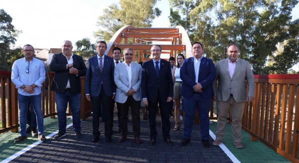 Diputación inaugura en Álora la primera obra del Corredor Verde del Guadalhorce