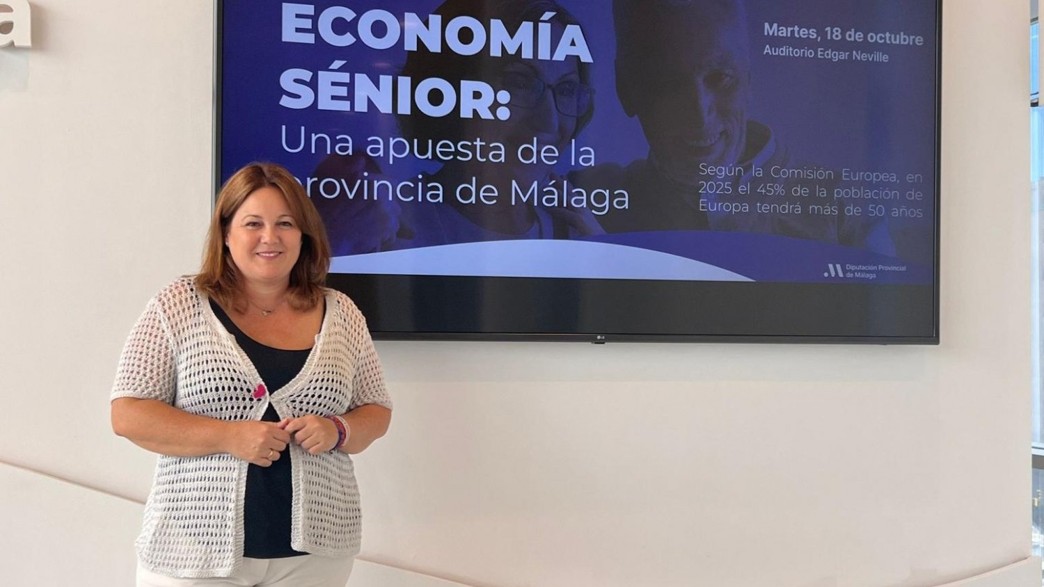 Diputación reunirá a 200 empresas malagueñas en una jornada sobre economía sénior