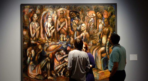 Las exposiciones de arte, una alternativa en la Feria de Málaga 2015