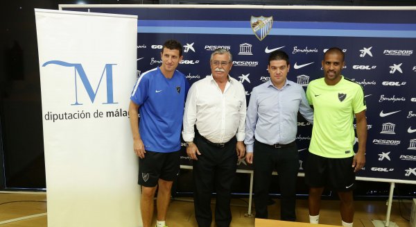 El Málaga CF y la Diputación reafirman su compromiso de acercar los aficionados a la Rosaleda