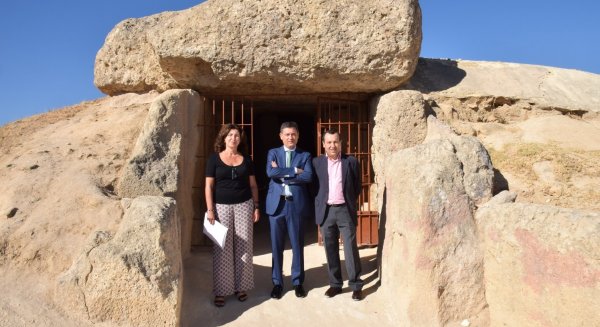 La Junta impulsa la cantidatura 'Sitio de los Dólmenes de Antequera' en su recta final para su inscripción como Patrimonio de la UNESCO