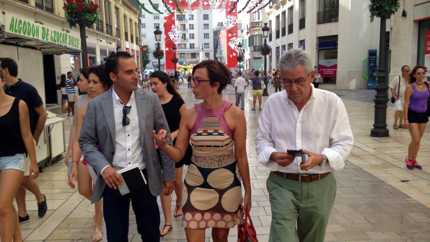 Gámez propone una Feria de Málaga con actividades culturales y que el pregón vuelva al balcón del Ayuntamiento