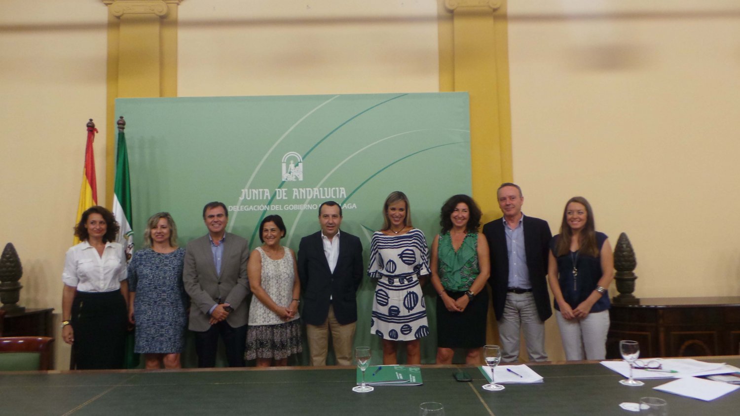 Empleo, políticas sociales y reactivación económica, prioridades del Gobierno andaluz en Málaga