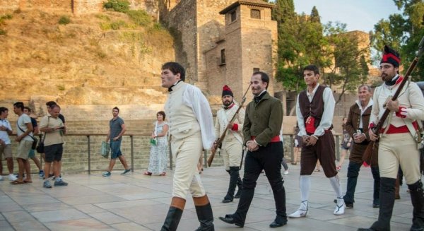 La Asociación 'Teodoro Reding' vuelve a rendir homenaje al capitán Vicente Moreno Baptista a través de una recreación histórica