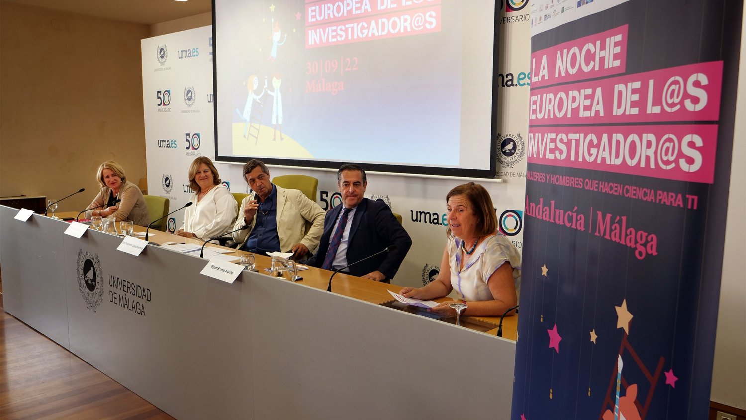 UMA.- La Noche Europea de los Investigadores ultima detalles para llenar de ciencia las calles de Málaga