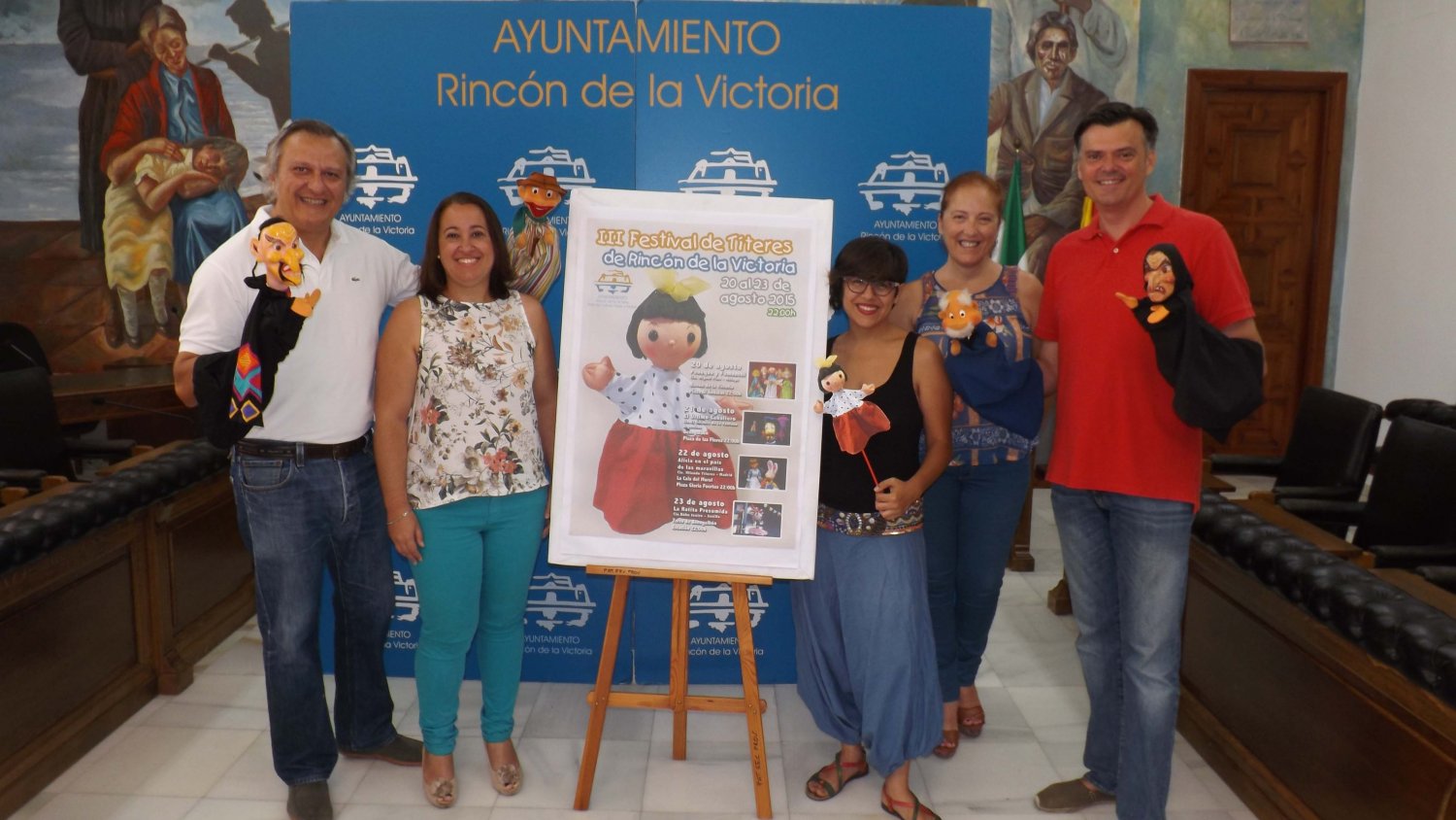 El Festival de Títeres de Rincón llega por primera vez a los cuatro núcleos poblacionales de la localidad