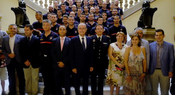 Málaga incorpora a 37 nuevos bomberos a la plantilla