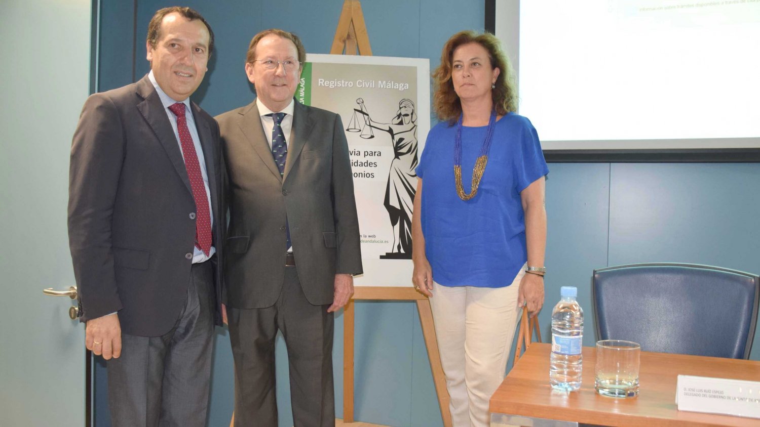 La Consejería de Justicia e Interior implanta el sistema de cita previa telemática en el Registro Civil de Málaga