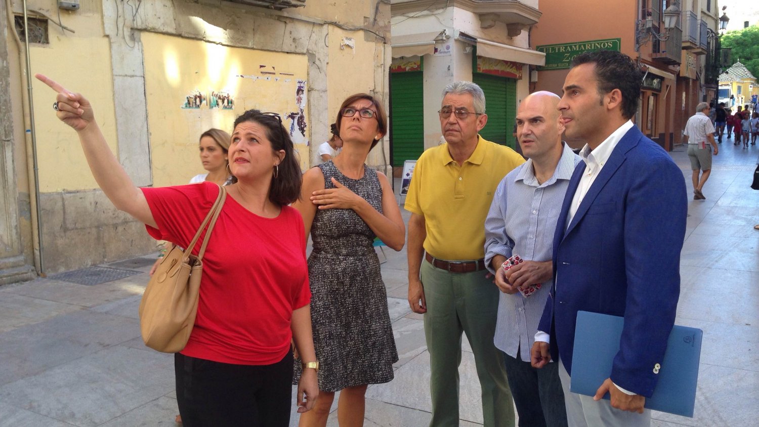 El PSOE reclama una ordenanza que regule en Málaga la situación de solares y edificios en ruina