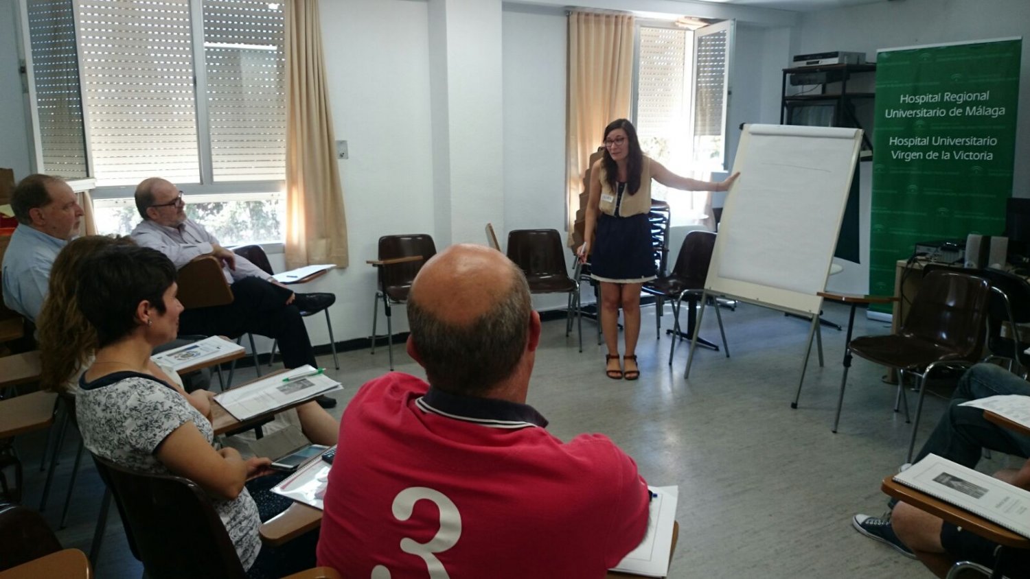 El Hospital Regional de Málaga forma a pacientes expertos en insuficiencia cardiaca para que puedan ayudar a otros enfermos