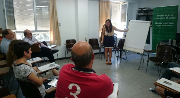 El Hospital Regional de Málaga forma a pacientes expertos en insuficiencia cardiaca para que puedan ayudar a otros enfermos