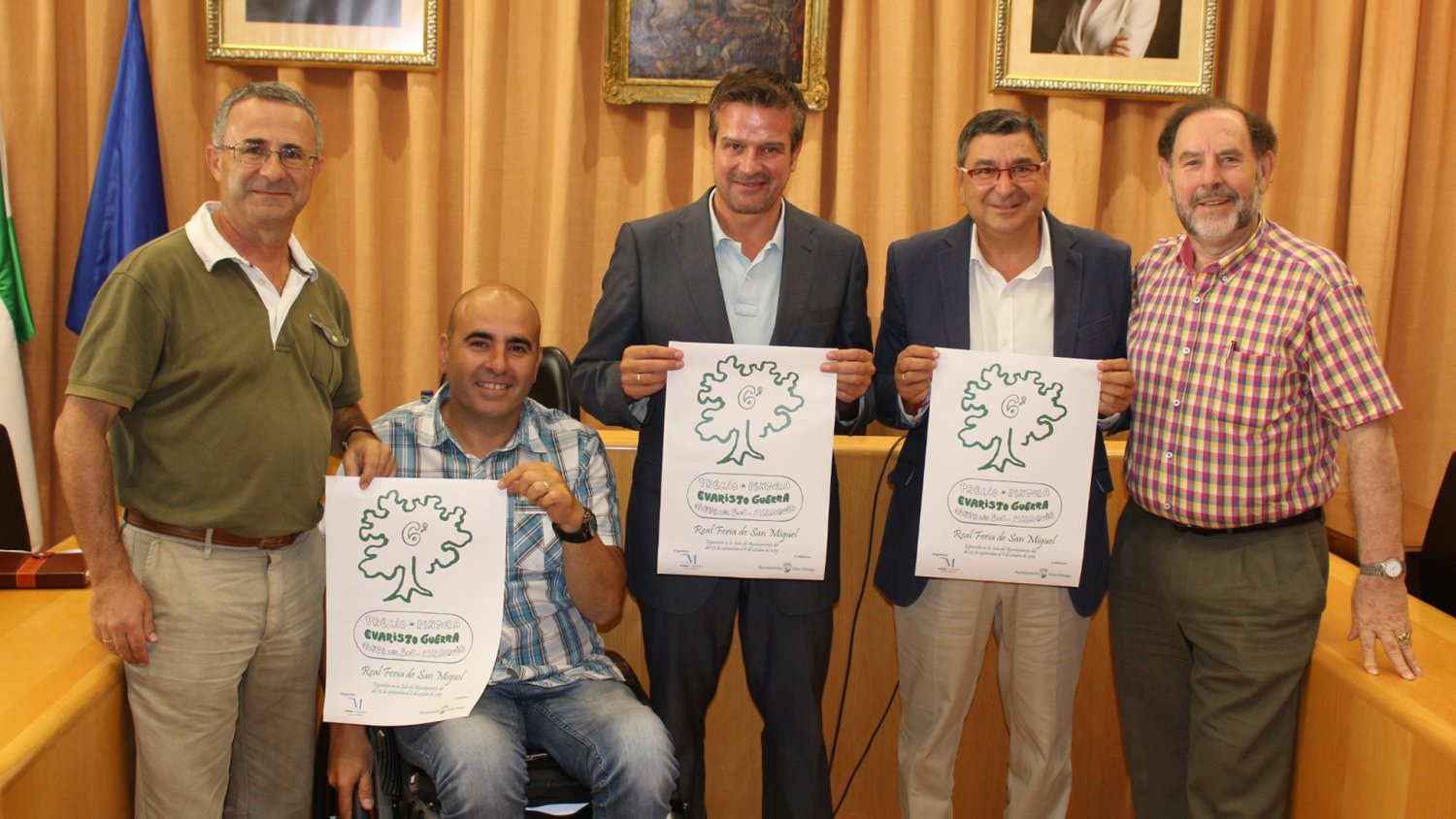 La feria de Vélez-Málaga acoge la sexta edición del Premio de Pintura 'Evaristo Guerra, Costa del Sol-Axarquía'