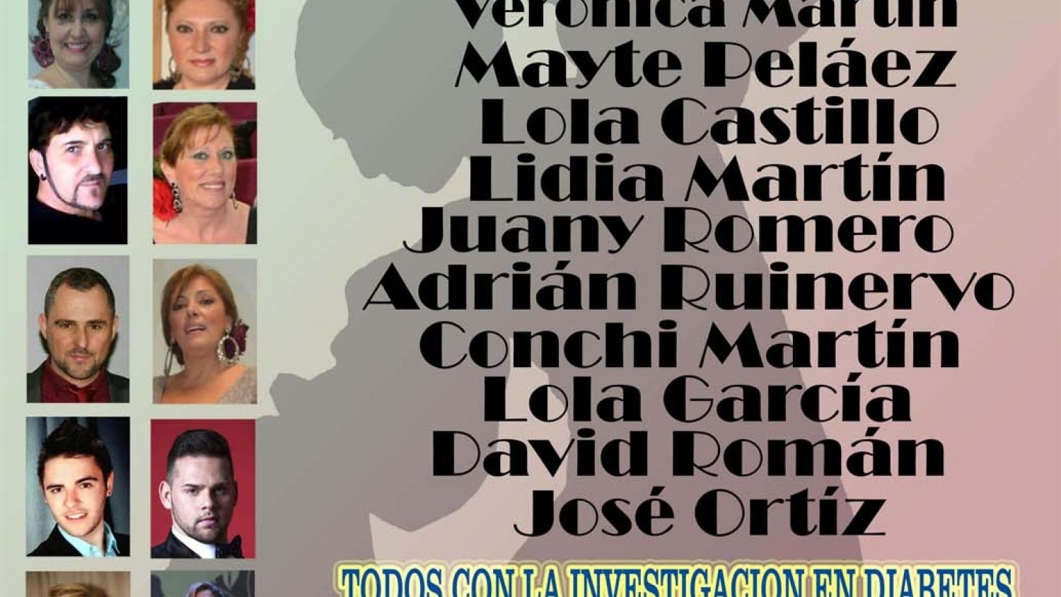 La copla española se solidariza con los diabéticos