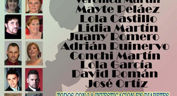La copla española se solidariza con los diabéticos
