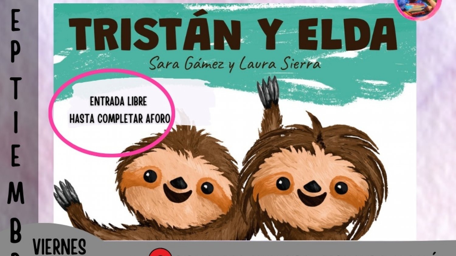 La Biblioteca Central Fernando Alcalá acoge un cantacuentos sobre el libro infantil ‘Tristán y Elda’