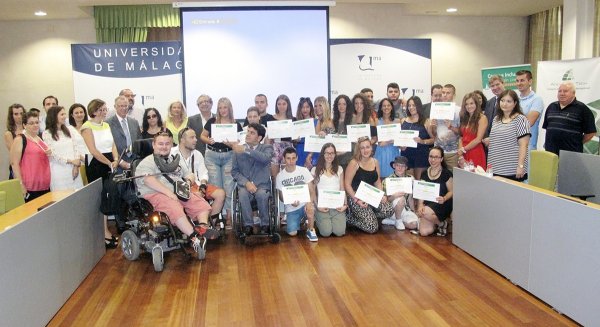 Clausura el programa 'Campus Inclusivo' donde alumnos discapacitados conocen la Universidad
