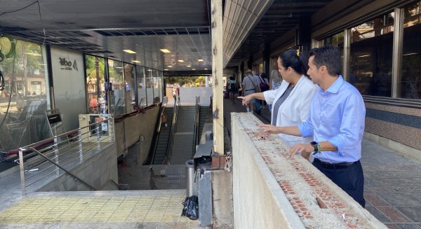 Ciudadanos denuncia la falta de accesibilidad a la estación de Cercanías en Fuengirola