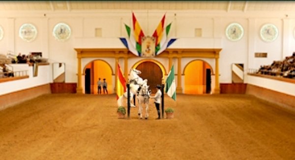 La Real Escuela Andaluza del Arte Ecuestre ofrece una exhibición extraordinaria en plena temporada estival