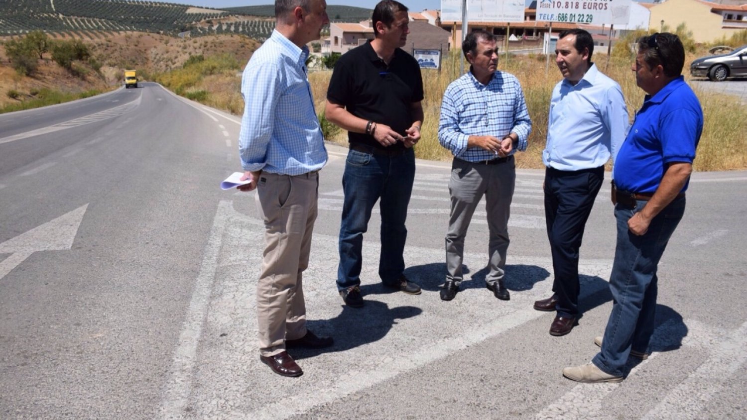 La Junta acometerá mejoras en carreteras de Villanueva de Algaidas y Cuevas Bajas