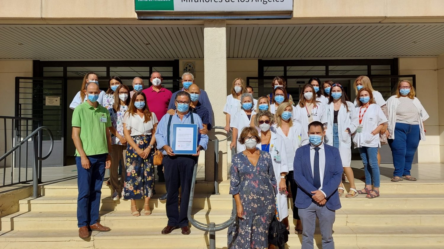 El centro de salud de Miraflores de los Ángeles certifica la calidad de sus servicios con la Agencia de Calidad Sanitaria