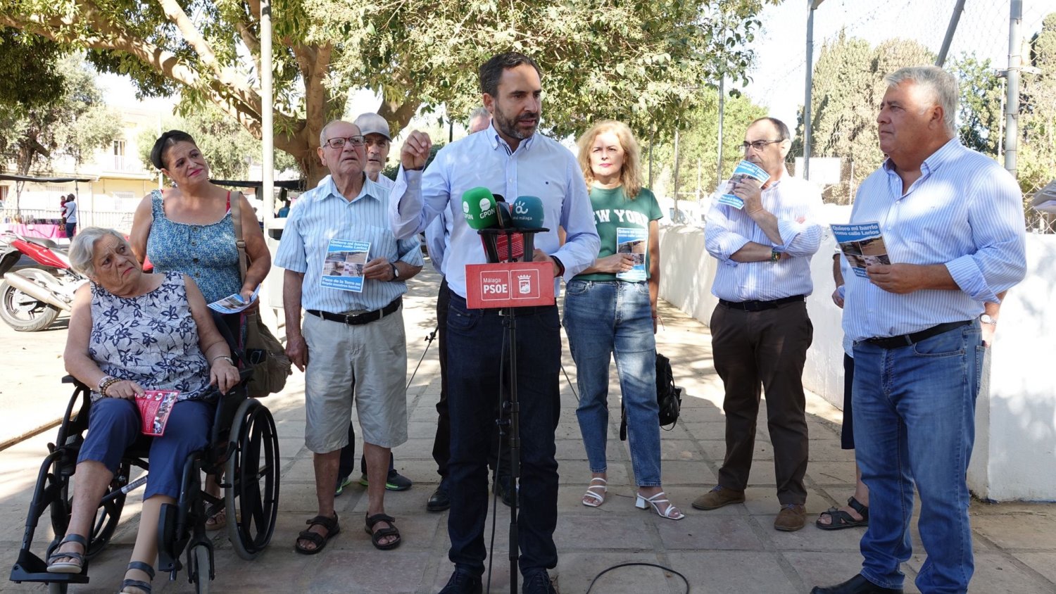 PSOE pide un plan de choque de limpieza en Churriana para “sacarla del abandono de la periferia”