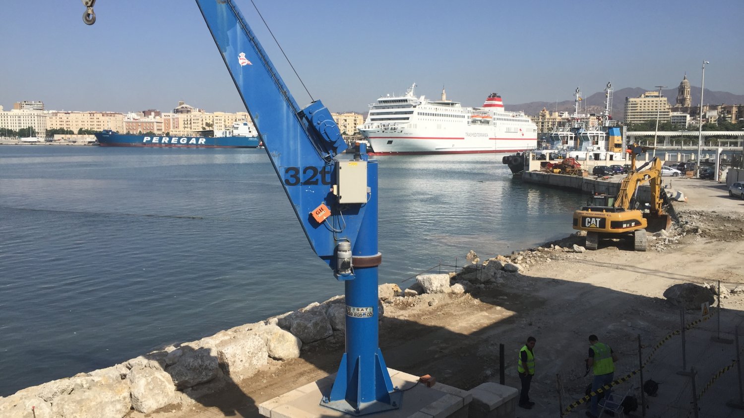 Las obras de mejora de acceso a las dársenas interiores del puerto finalizarán en octubre
