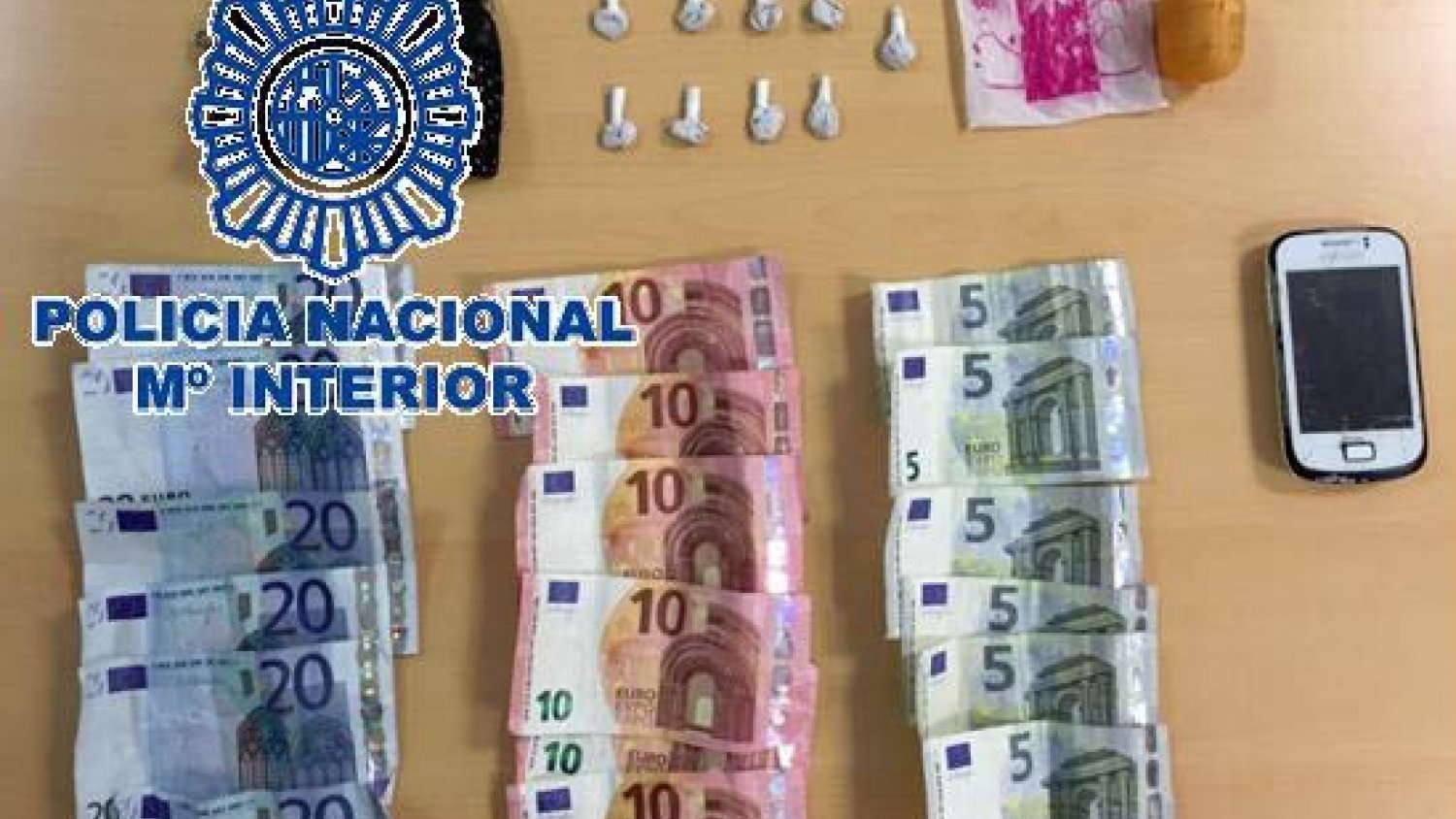 La Policía Nacional detiene en junio a 39 personas y desmantela 21 puntos de venta de droga