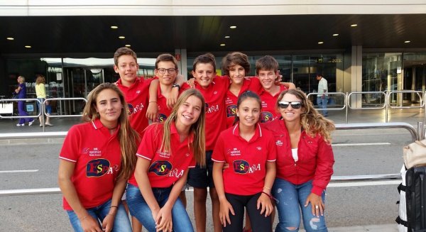 Adolfo Villalón prepara con España el Europeo de Optimist