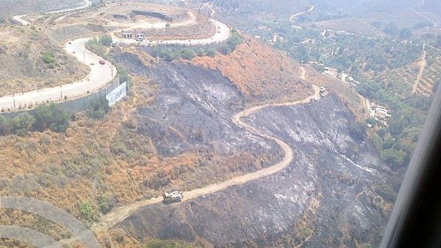 Controlado el incendio declarado en un paraje en Ojén
