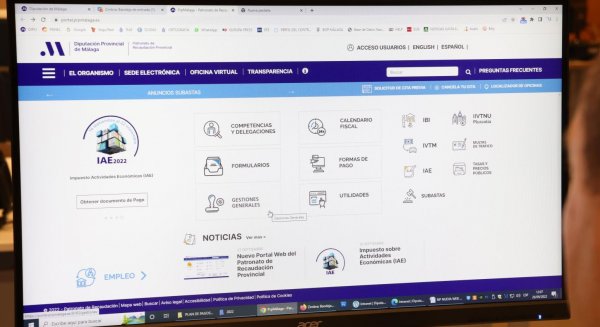 El Patronato de Recaudación estrena web y facilita nuevos trámites en ocho idiomas