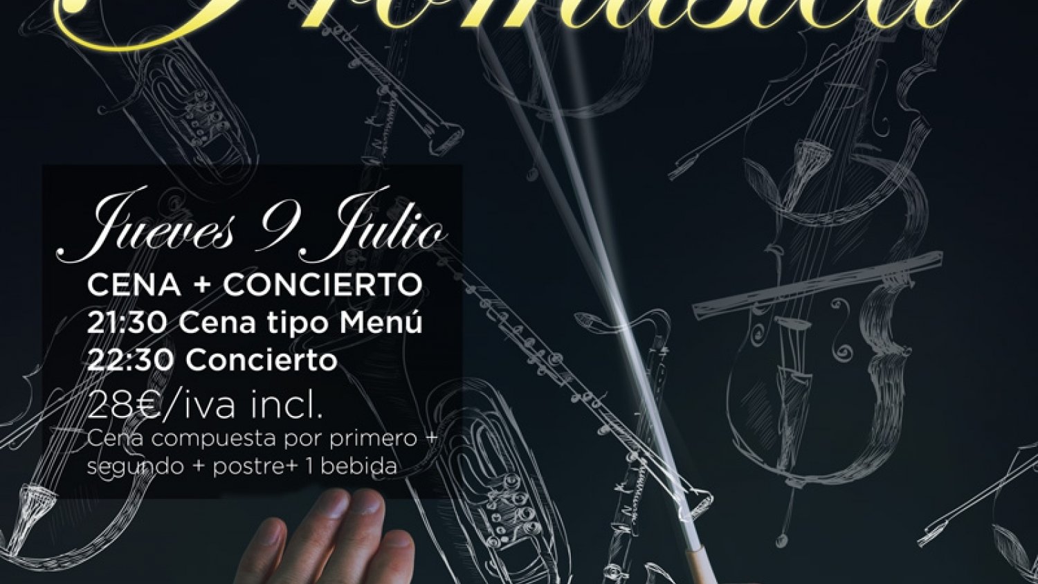 El flamenco y la orquesta Promúsica visitan el Balneario