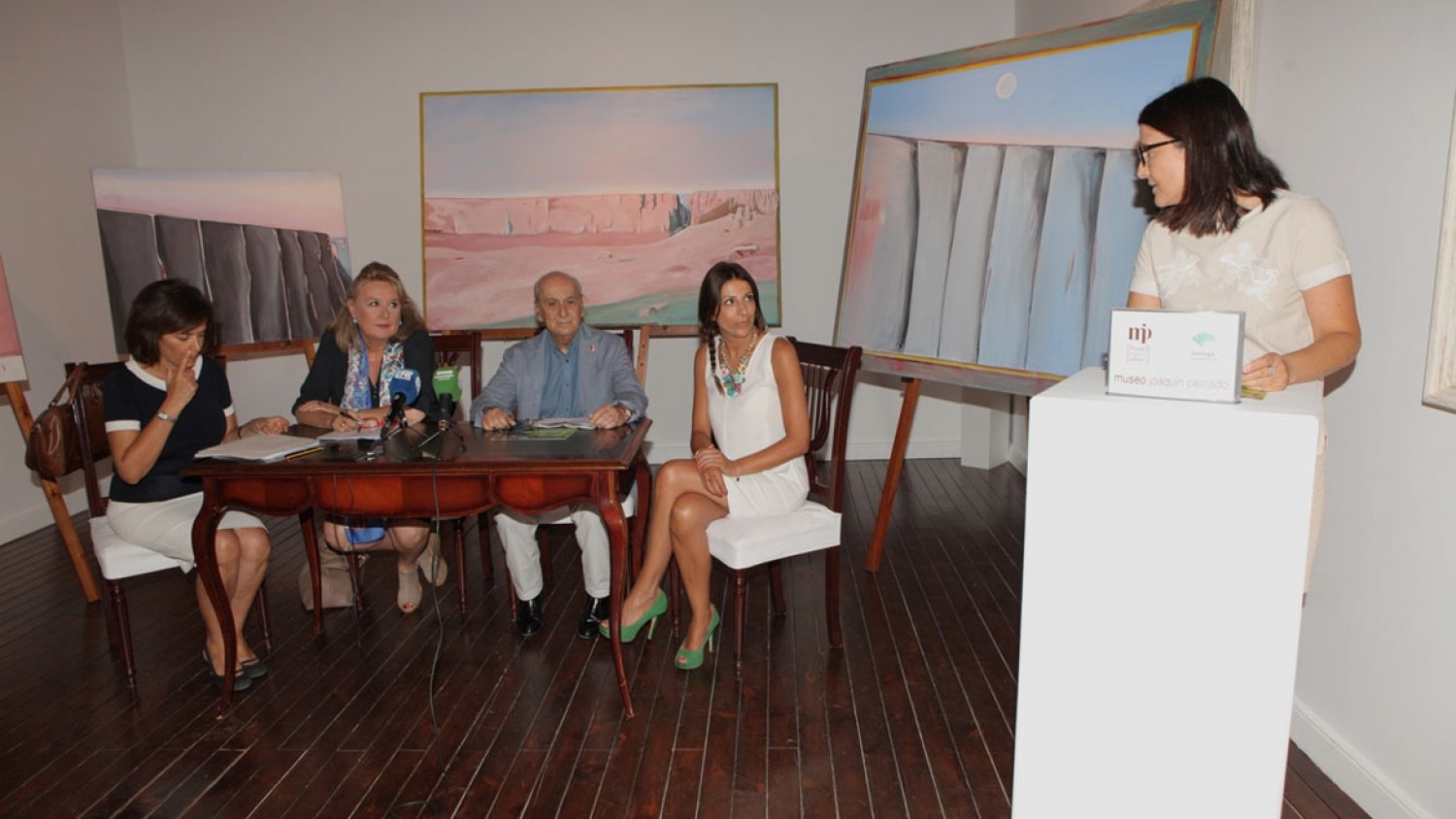 El pintor Jesús González de la Torre dona 86 obras a la Fundación Unicaja Ronda