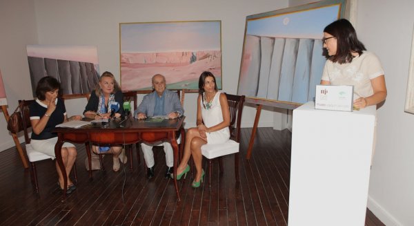 El pintor Jesús González de la Torre dona 86 obras a la Fundación Unicaja Ronda