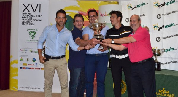 Más de 150 golfistas de la provincia participan en la XVII edición del Pro-Am Costa del Golf Turismo