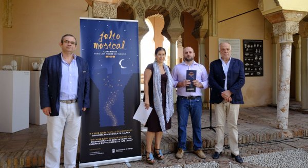 La tercera edición de 'julio musical' lleva conciertos nocturnos a la alcazaba y Gibralfaro