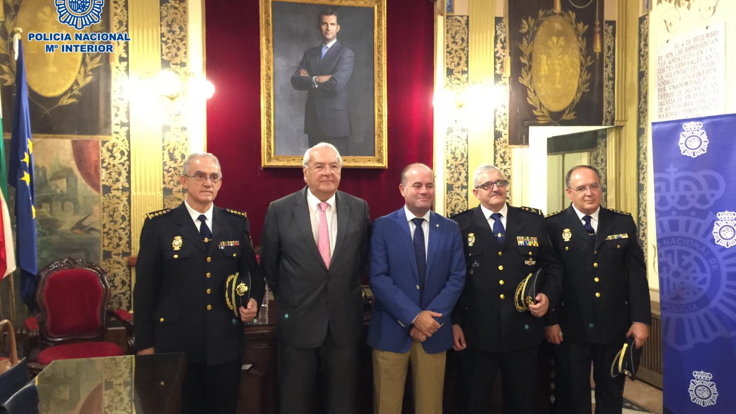 José Cano Ariza toma posesión como nuevo jefe de la comisaría del Cuerpo Nacional de Policía de Antequera