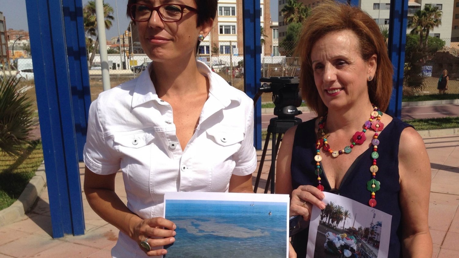 Gámez critica que el servicio de limpieza en las playas 
