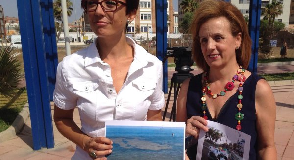 Gámez critica que el servicio de limpieza en las playas 