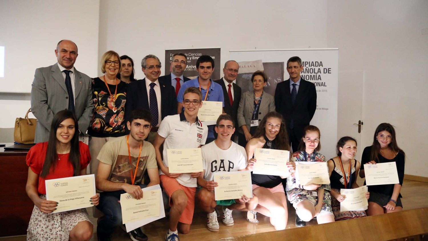 Martín Montilla, de la Universidad de Granada, vencedor de la Olimpiada Española de Economía