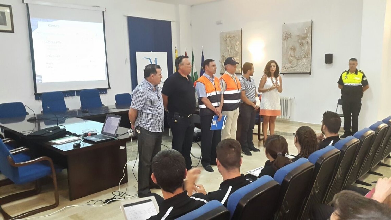 La Diputación lleva a cabo un curso de formación básica de Protección Civil en Arriate