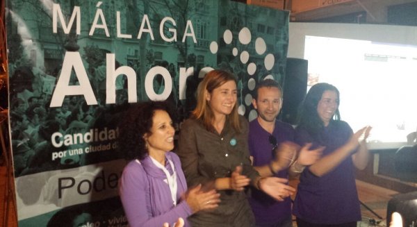 Los concejales de Málaga Ahora cobrarán 1.600 euros al mes