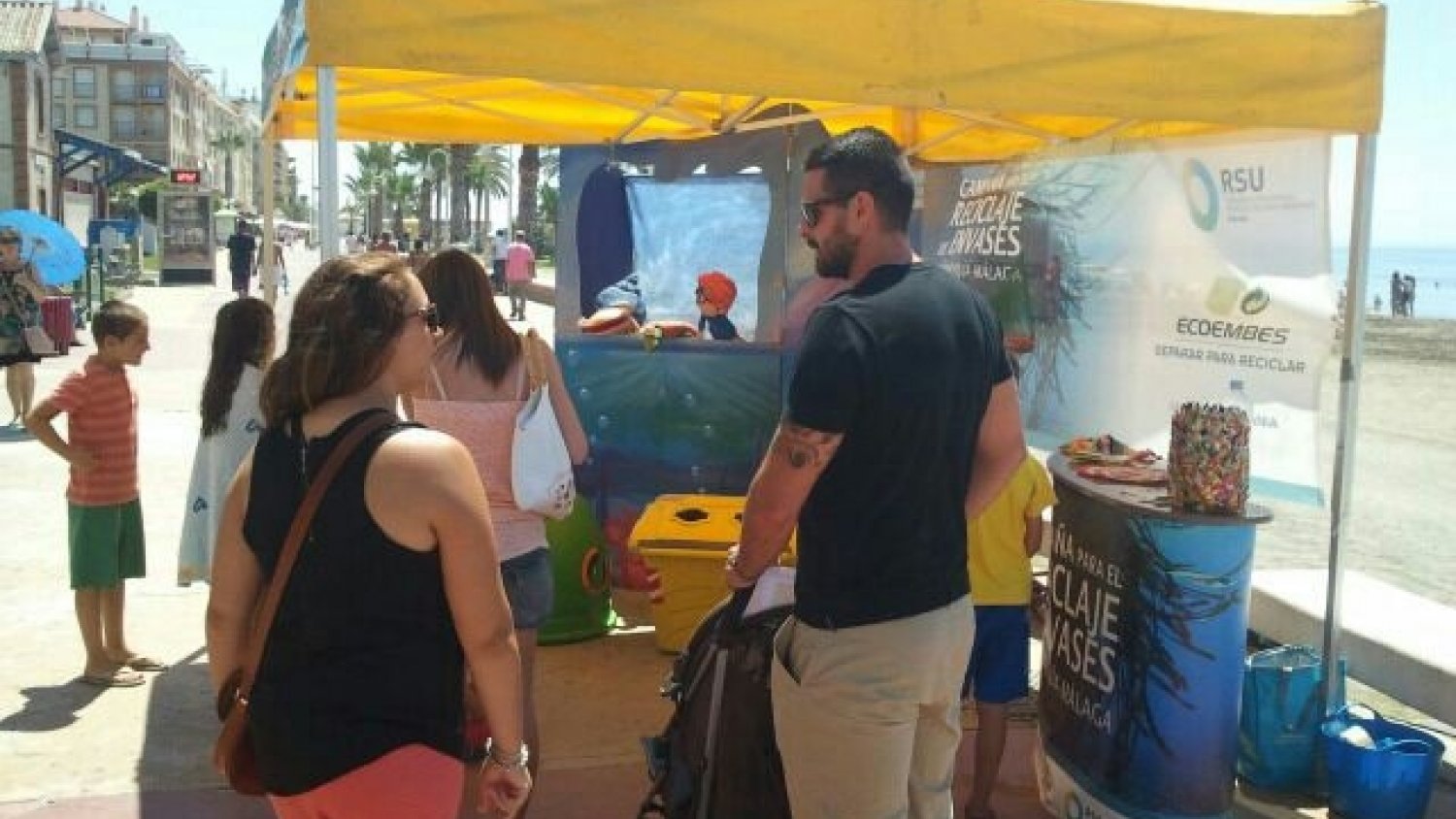 El Consorcio de Residuos Sólidos inicia una campaña de concienciación en las playas de la provincia
