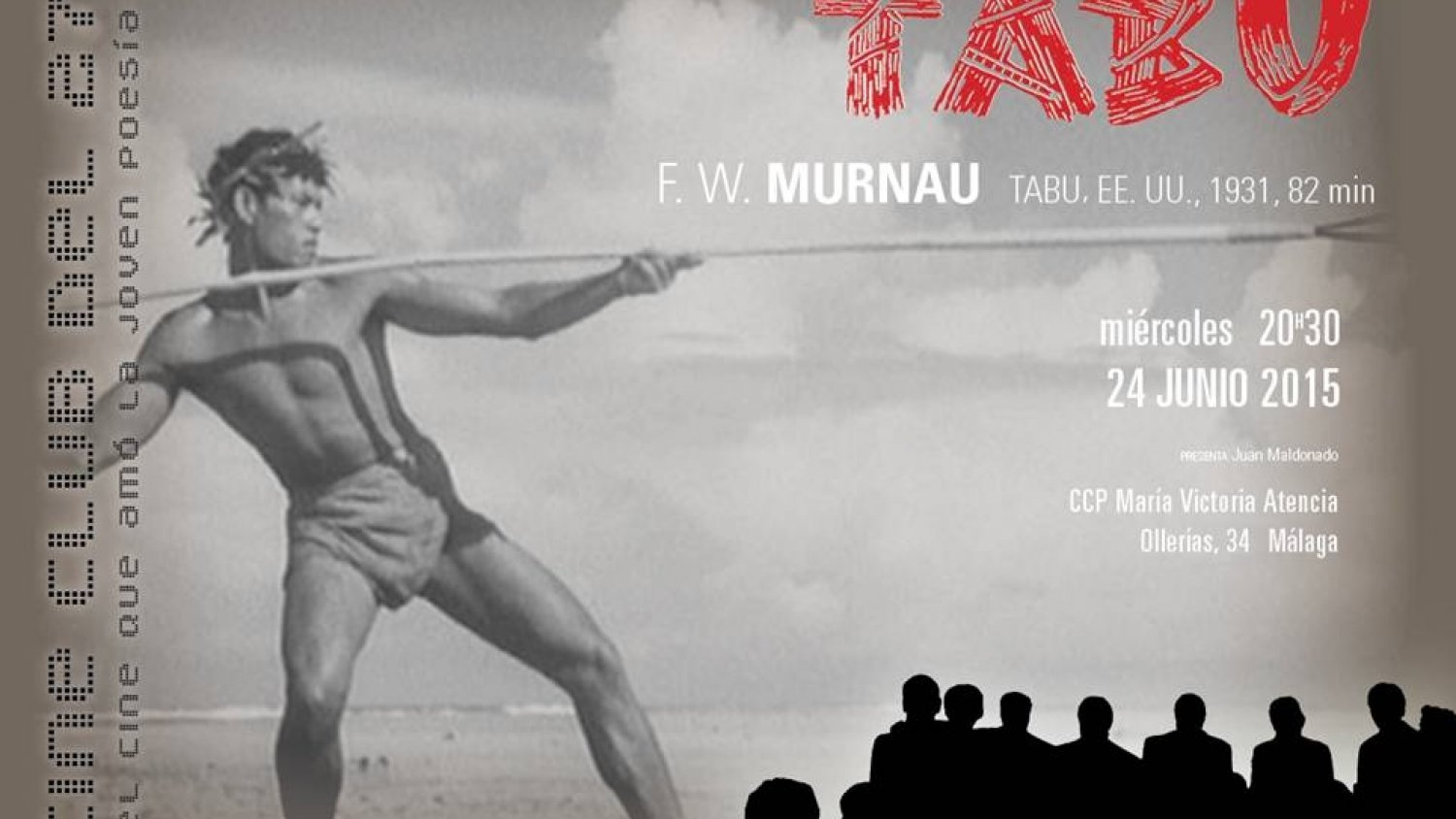 'Tabú', de Friedrich Wilhelm, protagoniza la última proyección del año de 'El Cine que Amó la Joven Poesía'