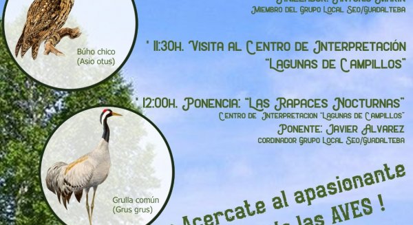 Campillos celebra el Día de las Aves el próximo 2 de octubre