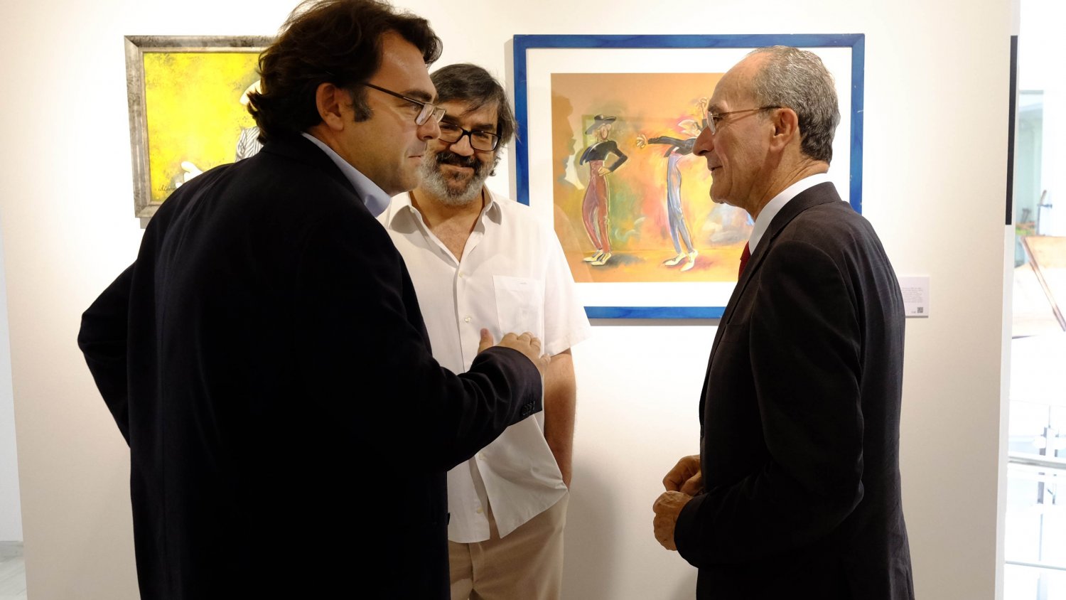 El blues y el flamenco se dan la mano en la exposición de Ángel Idígoras 'Blueslerías'