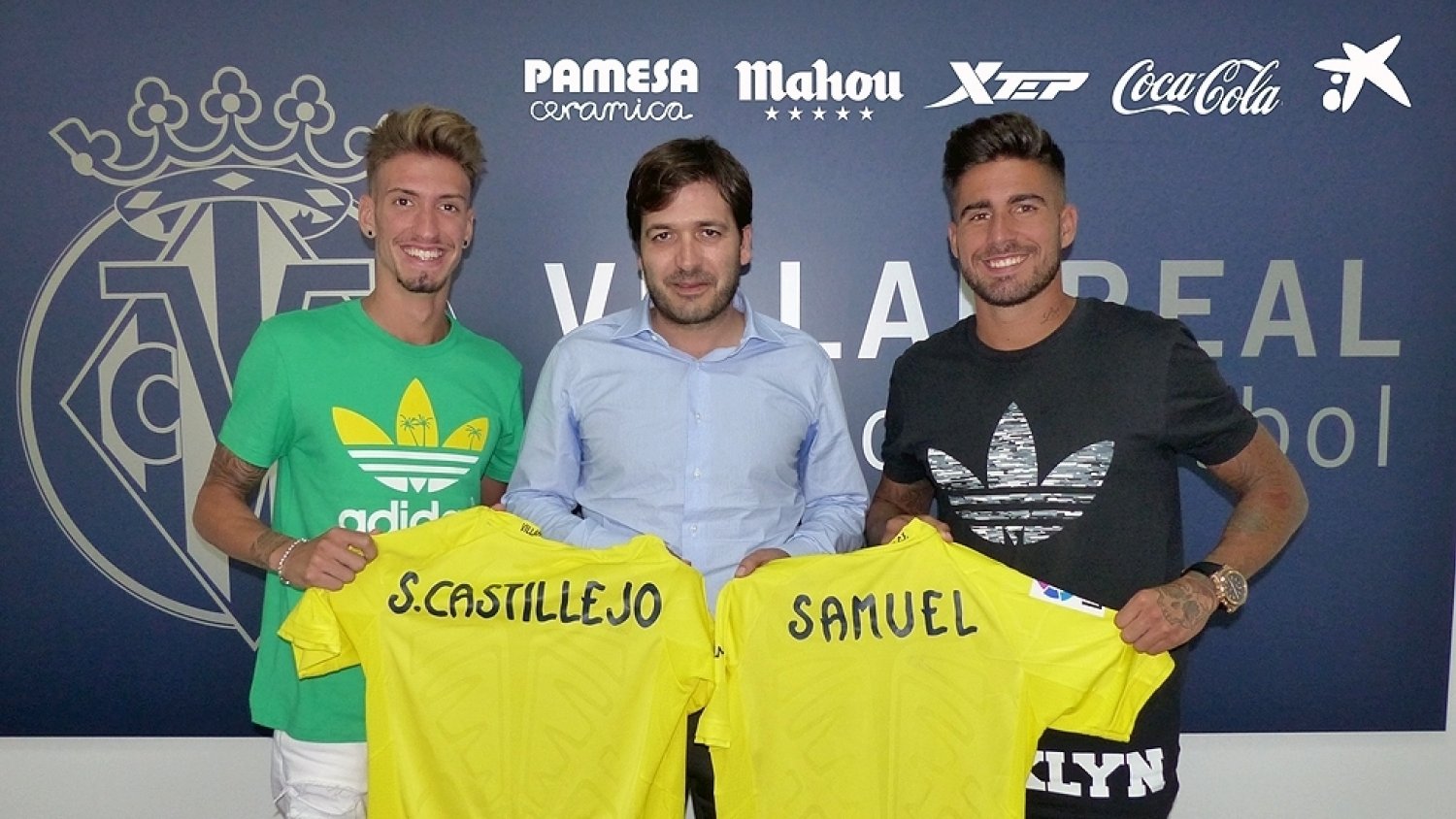 Castillejo y Samuel fichan por el Villarreal hasta 2020