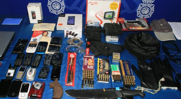 La Policía Nacional desarticula un grupo especializado en atracos y robos en viviendas habitadas