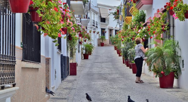 El Ayuntamiento remodela tres calles del casco antiguo para seguir impulsando el proyecto 'Estepona, Jardín de la Costa del Sol'