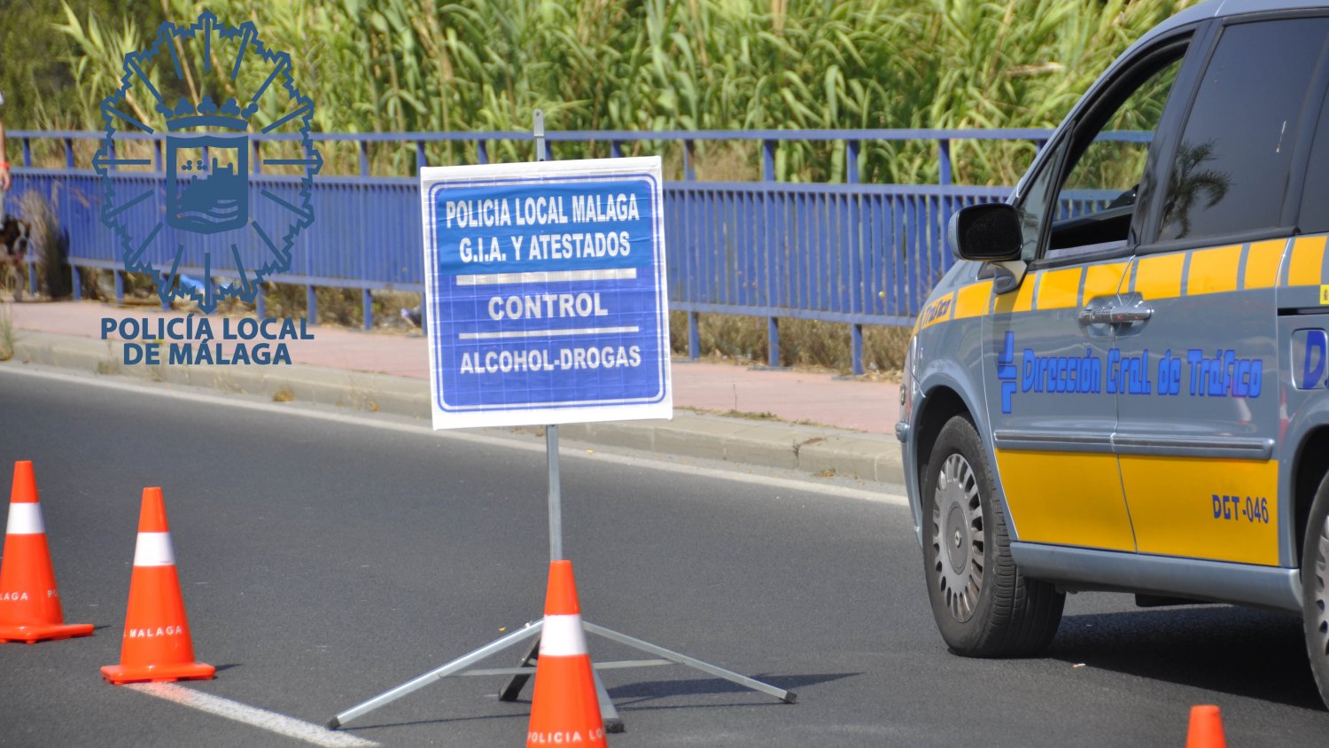 La Policía Local de Málaga comienza a realizar pruebas de consumo de drogas a los conductores de vehículos